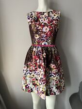 Mini vestido RED VALENTINO floral estampado sem mangas tamanho M comprar usado  Enviando para Brazil