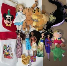 Gran Lote De 14 Artículos Disney Muñecas Animales de Peluche Medias De Colección Juguetes Mickey segunda mano  Embacar hacia Argentina