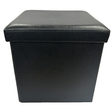 leather footstool storage for sale  WELWYN GARDEN CITY