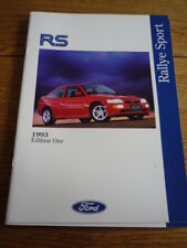 Ford model brochure for sale  FRODSHAM