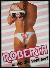Roberta manifesto poster usato  Torino