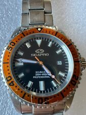 seapro relógio masculino profissional de mergulho automático laranja wr200m 2aa131113 comprar usado  Enviando para Brazil