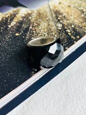 Swarovski Nirvana Fully Cut Crystal Black Ring, Silver, Size 55, UK N, RRP £155 for sale  FELTHAM