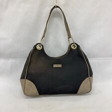 Autêntica bolsa de ombro Gucci Guccissima preta 257265 lona do Japão 231220 comprar usado  Enviando para Brazil