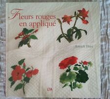 Livre patchwork fleurs d'occasion  Roanne