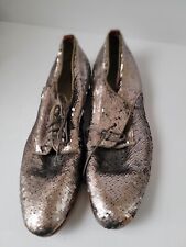 Used, AGL Attilio Giusti Leombruni Sequin Flats Womens EU 41 Bronze   for sale  Shipping to South Africa