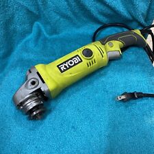 Ryobi AG454 Corded 4.5" Angle Grinder w/ Rotating Rear Handle, used for sale  Shipping to South Africa