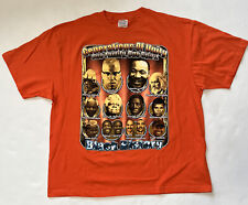 VINTAGE Black History Rap Tee Style Shirt Adult XL Malcom X Rosa Parks VTG for sale  Shipping to South Africa