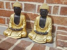 Gold sitting buddha for sale  COLCHESTER