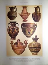 Stampa antica vasi usato  Lecco