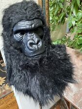 Máscara de Cabeza de Gorila Mascarada Disfraz de Halloween Látex Cosplay Boca Abre segunda mano  Embacar hacia Argentina