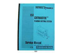 Thermal Dynamics CutMaster 151 Plasma Cutter  Service Manual *954 for sale  Shipping to South Africa