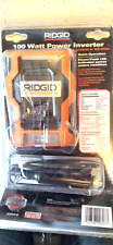 Ridgid 100 Watt 120V Power Inverter Orange RD97100 with 2x 2.1 Amp USB FREE SHIP for sale  Shipping to South Africa