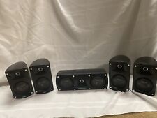 Digital Research Surround Sound System 5 Speakers Home Theater Black Vintage for sale  Shipping to South Africa