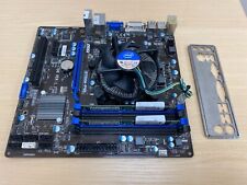 Used, MSI B75MA-P45 Intel B75 Motherboard LGA 1155 Socket 8GB DDR3 USB 3.0 i5-3470 CPU for sale  Shipping to South Africa