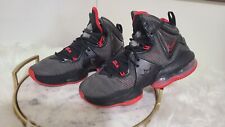 Mens Size 7 Nike LeBron James High Bred Sneakers EUC UK6 EU40 Red Black Shoes for sale  Shipping to South Africa