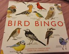 Bird bingo board for sale  WYMONDHAM