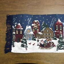 Winter village tapestry for sale  Kearny