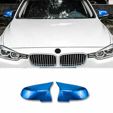Ajuste para BMW F30 F35 2013-2019 ABS buzina de boi azul espelho retrovisor tampa acabamento 2 peças comprar usado  Enviando para Brazil