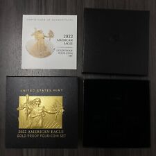 2022 American Gold Eagle 4 Coin Set Box OGP Only No Coins Complete for sale  Shipping to South Africa