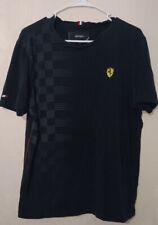 Usado, Camiseta masculina XL preta oficial Ferrari texturizada sombra comprar usado  Enviando para Brazil