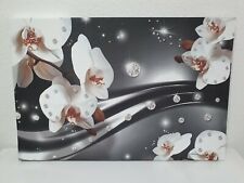 Leinwandbild rchideen weiß gebraucht kaufen  Gelnhausen