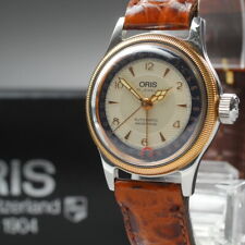 [Em perfeito estado com caixa] Oris 7400 relógio masculino data ponteiro coroa grande automático 17J Japão comprar usado  Enviando para Brazil