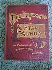 Lincoln stamp album for sale  Shipping to Ireland