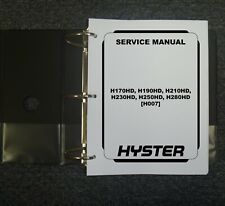 Hyster H007 H170HD H190HD H210HD empilhadeira a gás loja manual de serviço de reparo comprar usado  Enviando para Brazil