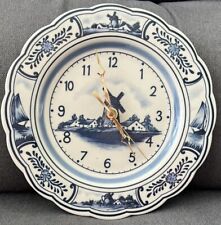 Delft blue clock for sale  Hamburg