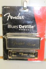 Armónica diatónica de 10 orificios Fender Blues DeVille con estuche, llave de G NUEVA, usado segunda mano  Embacar hacia Argentina