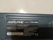 Usado, Amplificador de carro Alpine KTP-445U 4 canais 45W Rms x4 pacote de energia  comprar usado  Enviando para Brazil