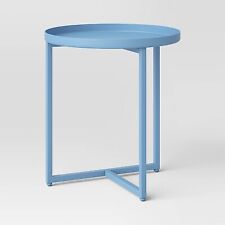 blue metal end tables for sale  USA