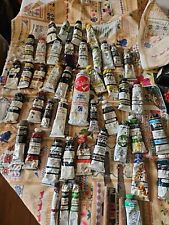 USED LOT OF 44 ASSORTED TUBES Various Brands/Colors & Sizes Oil Paints  Tubes , used for sale  Shipping to South Africa