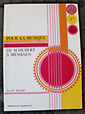 Musique schubert messiaen d'occasion  Castelnau-de-Médoc