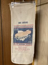 Usado, Antigo Ohio Certificado 1 Saco de Milho Semente de Alqueire Rockford Ohio Pequeno Buraco Parte Superior da Bolsa  comprar usado  Enviando para Brazil