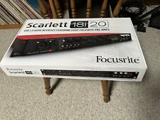 Focusrite SCARLETT 18i20 1st Gen USB Audio Recording Interface - TESTED WORKS, used for sale  Shipping to South Africa