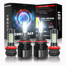 Usado, Nissan juke 2011-2014 - 4X 6000K Led Farol Hi/lo Beam + FOG Light Bulbs comprar usado  Enviando para Brazil