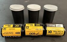 3 Rolls Color 35mm Film Kodak - 24 exp DX 100 - 36 exp DXN 400 -36 exp Ultra 400 for sale  Shipping to South Africa