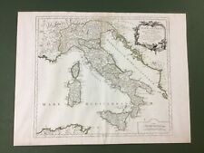 1778 map italia for sale  Hope Valley