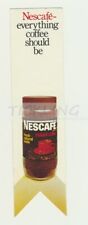 Nescafe Coffee Bookmark Book Mark, used for sale  Shipping to South Africa