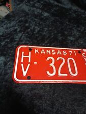 kansas motorcycle license plate for sale  Morgan Hill