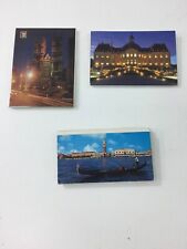 Lote de 3 - Cartões postais de viagem estilo acordeão vintage (Londres, França, Veneza), usado comprar usado  Enviando para Brazil