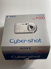 Câmera Digital Sony Cyber-shot DSC-P200 7.2MP - Prata comprar usado  Enviando para Brazil