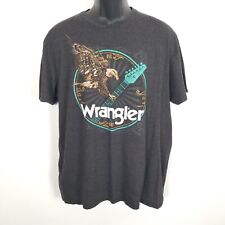 Camiseta Wrangler masculina XL Western Cowboy gráfica logotipo guitarra águia macia comprar usado  Enviando para Brazil