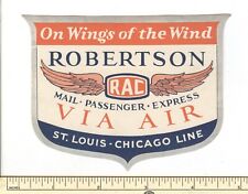 Robertson rac airline for sale  USA