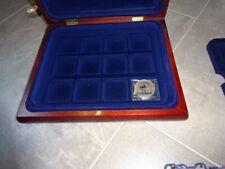 Wooden coin presentation for sale  ASHTEAD