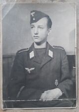 Portrait Soldat Orden Luftwaffe Gefreiter Uniform Kamerad 2.WK 12x17 Orig Foto, gebraucht gebraucht kaufen  Satrup