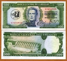 Uruguay, 0,5 Nuevos Pesos en 500 Pesos, (1975), P-54, UNC, usado segunda mano  Embacar hacia Argentina