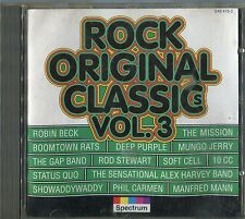 CD Sampler  ROCK ORIGINAL CLASSICS VOL. 3  ROBIN BECK / GAP BAND / MANFRED MANN, usado segunda mano  Embacar hacia Argentina